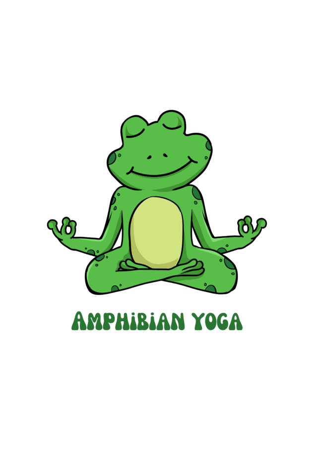 Amphibian Yoga Classic round neck half sleeves cotton T-shirts.